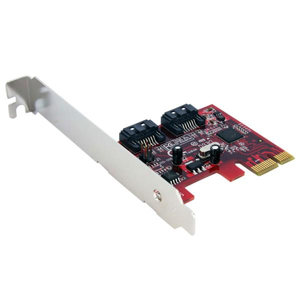 Tarjeta Adaptadora PCI Express 2 Puertos Sata Internos Sata3