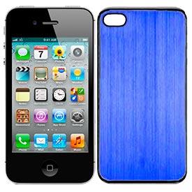 Carcasa iPhone 4/4s Aluminio Azul
