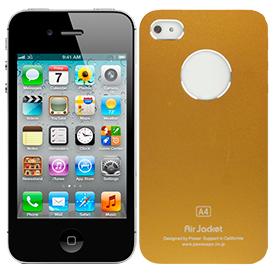 Carcasa iPhone 4/4s Aluminio Dorado