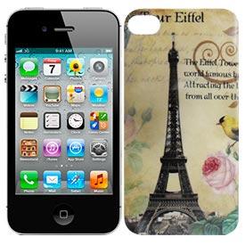 Carcasa iPhone 4/4s Eiffel Tower