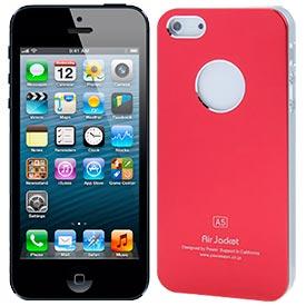 Carcasa iPhone 5/5s Aluminio Rojo
