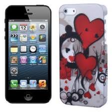 Carcasa iPhone 5/5s Double Hearts