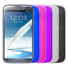 Funda Silicona Samsung Galaxy Note 2 Lila