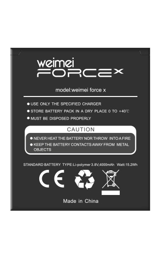 Weimei Bateria Force X