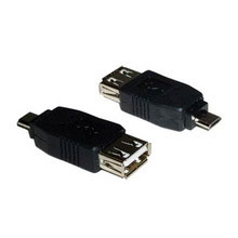 Adaptador Micro USB Macho a USB Hembra 2.0