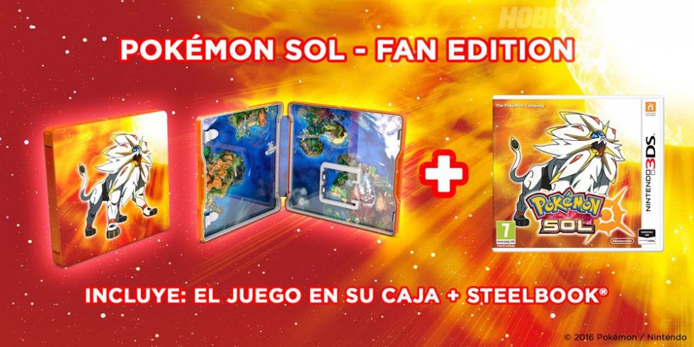 3DS Pokemon Sol (Edicion Especial)