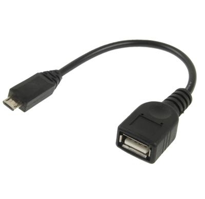 Cable USB Hembra 2.0 OTG Micro USB Macho 15 CM