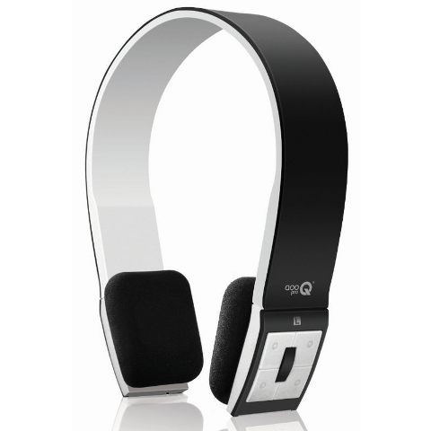 QooPro Auriculares Bluetooth Stereo Headset Negro/Blanco