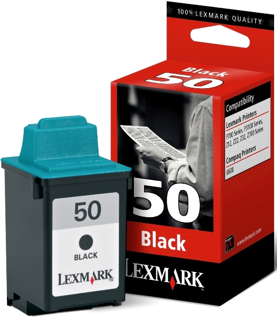 Lexmark Nº50 Negro Cartucho Original