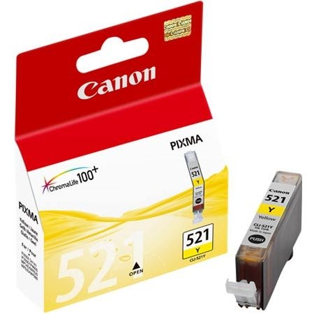 Canon CLI-521Y Amarillo Cartucho Original