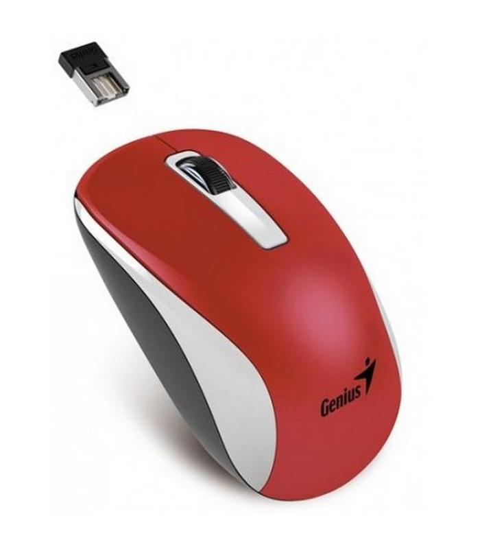 Genius Raton Inalambrico NX-7010 Rojo/ Blanco