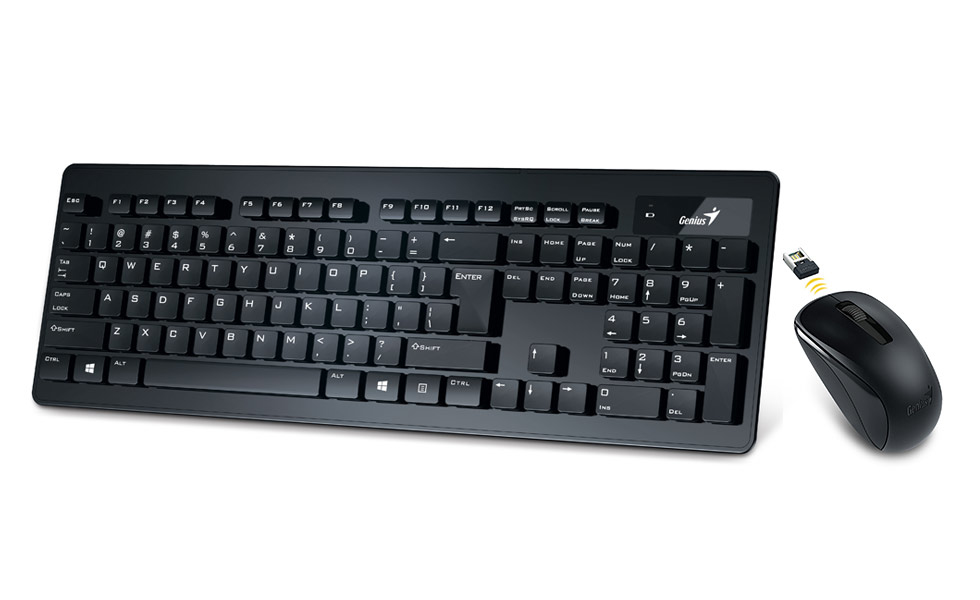 Genius SlimStar 8005 Wireless Slim Keyboard Combo