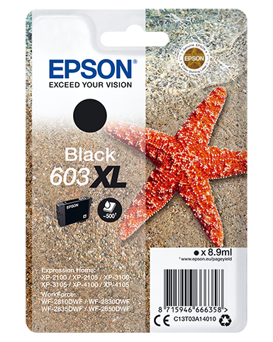 Epson 603 XL Negro Cartucho Original