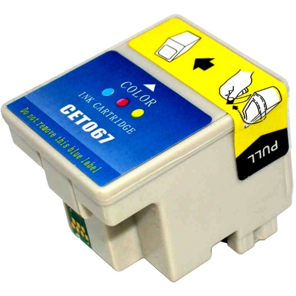 Epson T067 Color Cartucho Compatible