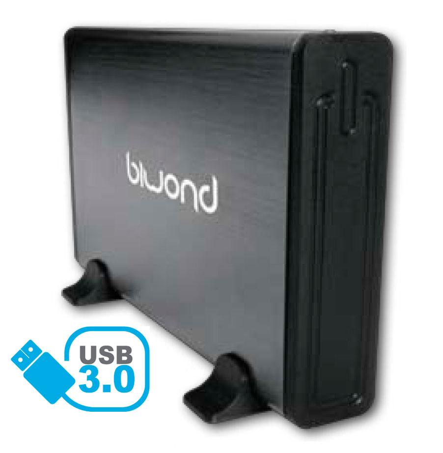 CAJA HDD 3.5" SATA A USB 3.0 UPhard Negra