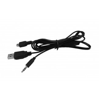 Cable USB - Jack 3.5mm - Mini USB 50cm