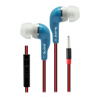 Auriculares + Micro Mixsou Azules