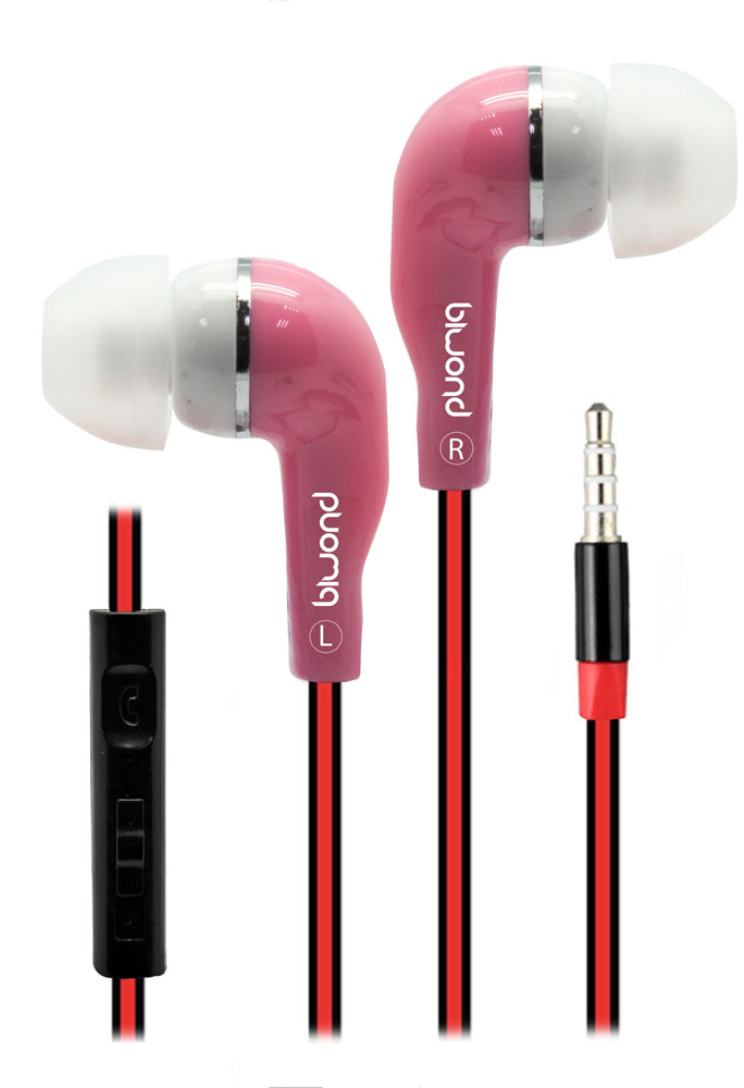 Auriculares + Micro Mixsou Rosas