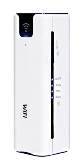 Modem Usb Wifi 4G + Powerbank + Compartidor de MicroSD