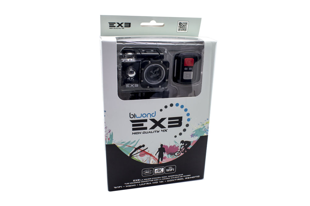 Camara Deportiva EX3 4K con Wifi