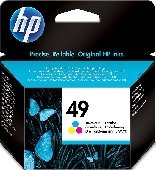 HP Nº49/51649AE Color Cartucho Original