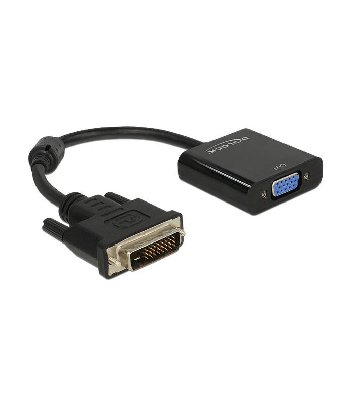 Delock Cable Adaptador de VGA Hembra a DVI-D Macho