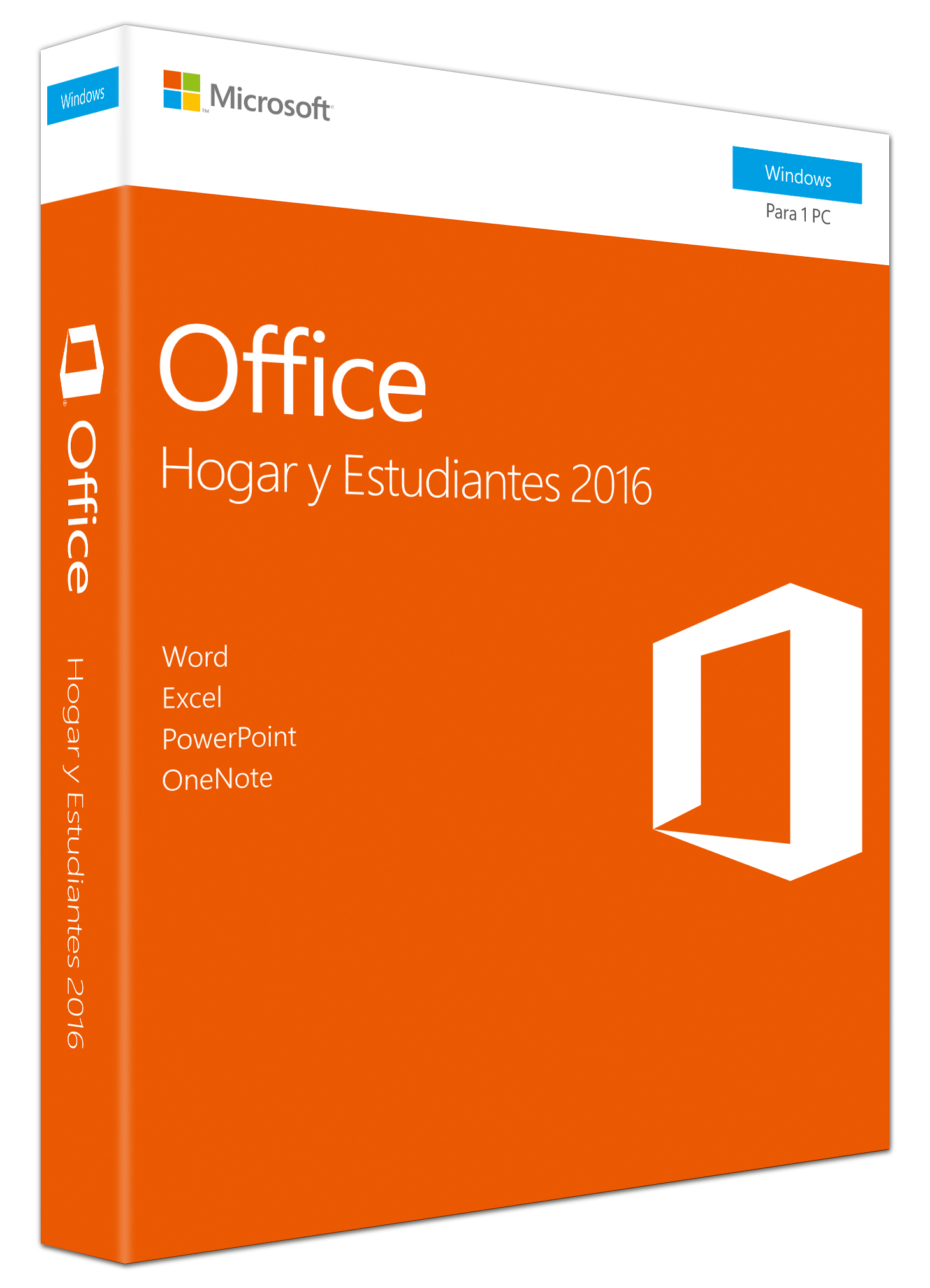 Microsoft Office 2016 Hogar y Estudiantes PKC 1 Licencia