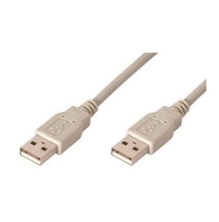 Cable USB Macho a USB Macho 2.0 2 Metros