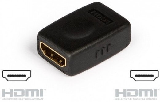 Adaptador HDMI Hembra a HDMI Hembra