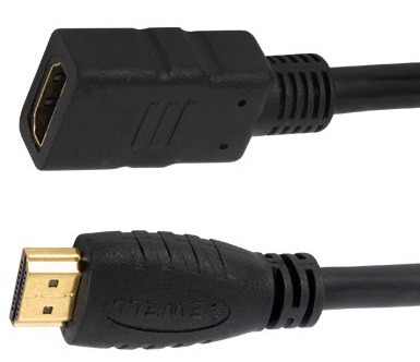 Alargador HDMI Macho a HDMI Hembra 3 Mts.