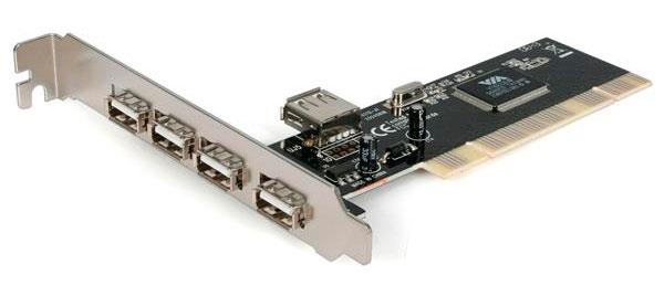 Tarjeta PCI 5 Puertos USB