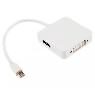 Adaptador Mini DisplayPort a DVI/HDMI/DisplayPort