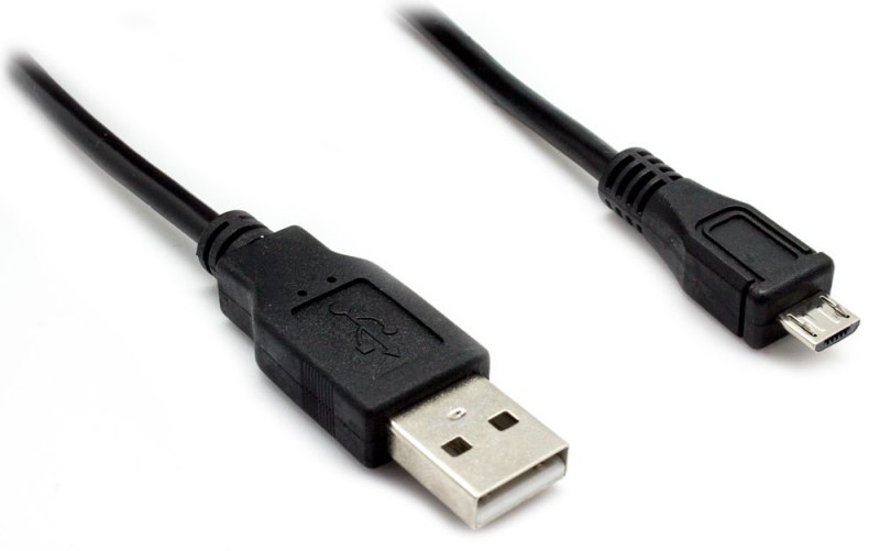 Cable Micro USB Macho a USB Macho 30 cm