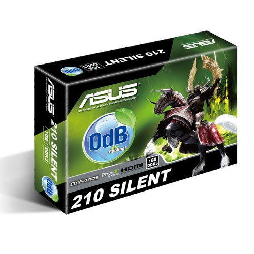 Asus GeForce EN210 Silent 1GB GDDR3 Low Profile