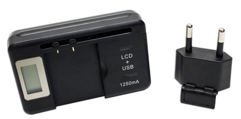 Cargador Baterias LCD universal