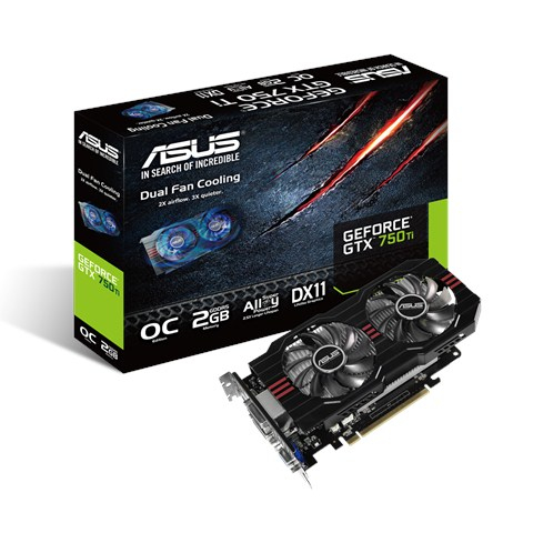 Asus GeForce GTX 750 Ti OC 2GB GDDR5