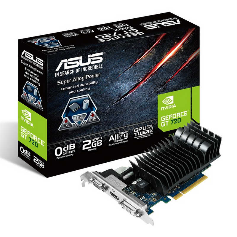 Asus GeForce GT720 Silent 2GB GDDR3