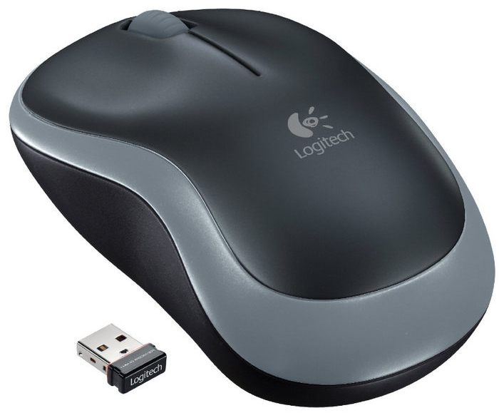 Logitech Ratón Wireless Mouse M185 Gris