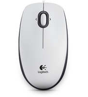 Logitech B100 Raton Blanco