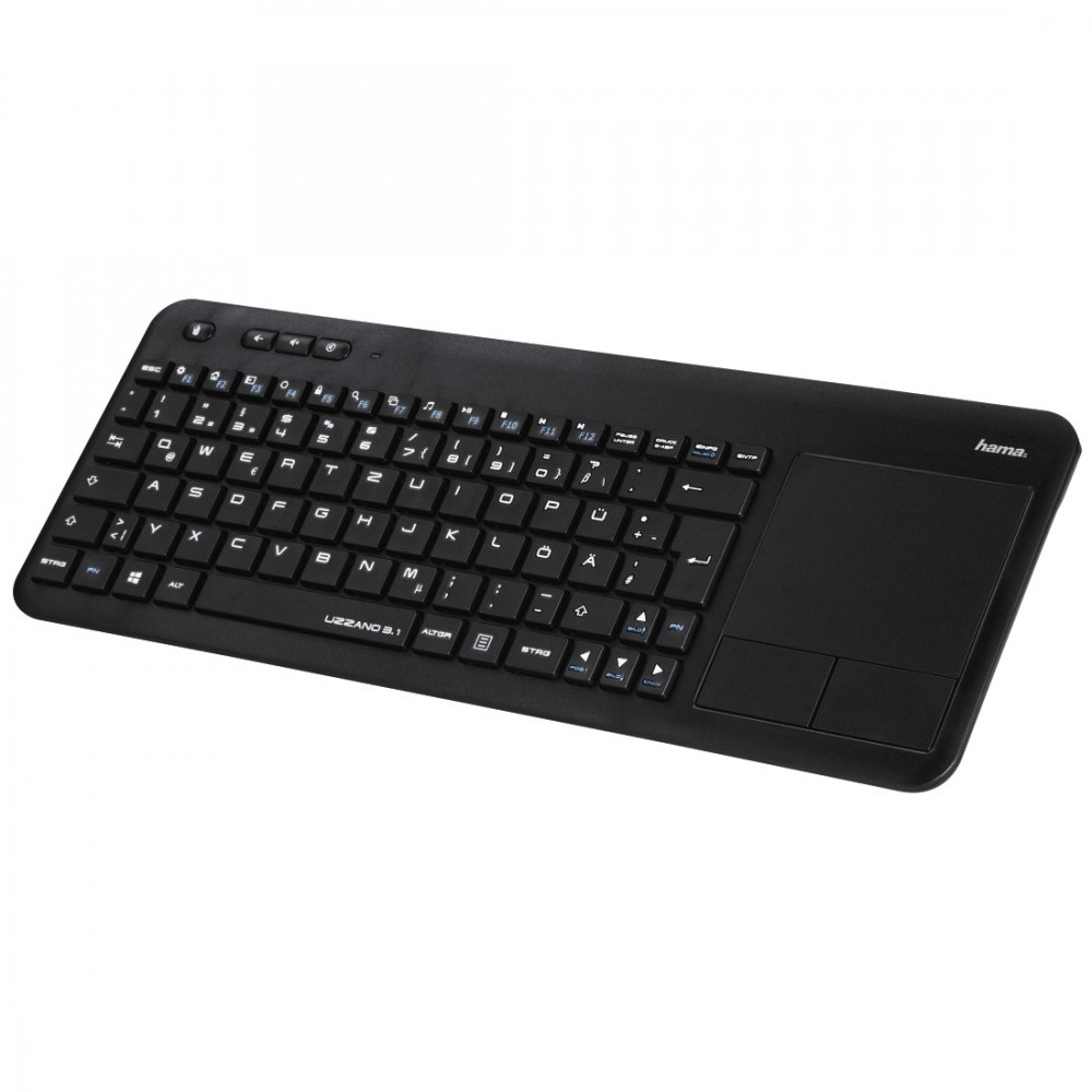 Hama Teclado con Touchpad Inalambrico Uzzano