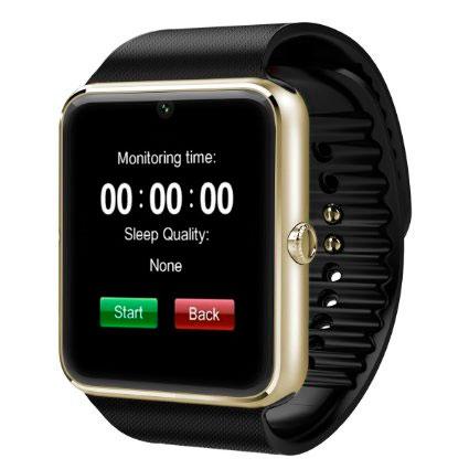 SmartWatch GT08 SIM+SD+BLUETOOTH Negro/Bronce