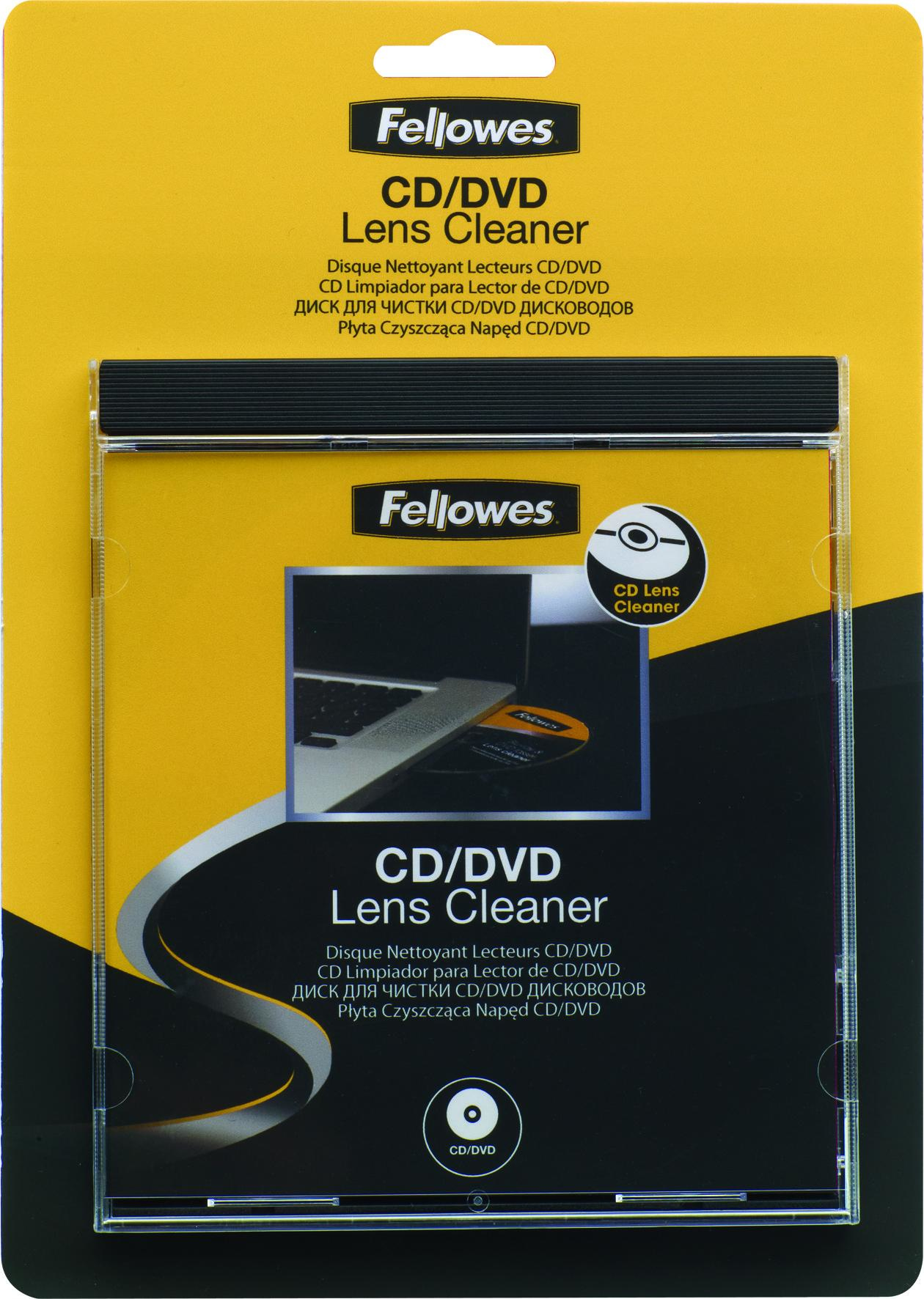 Fellowes Cd Limpiador para Lector de CD y DVD