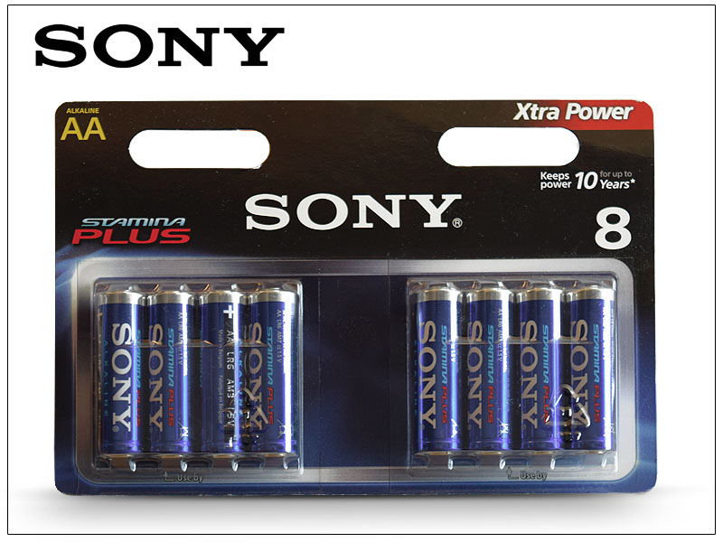 Sony Pack 8 Pilas AA Alkalinas