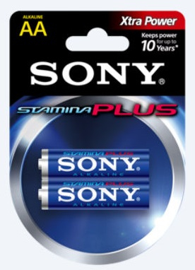 Sony Pack 2 Pilas AA Alkalinas en Ampolla
