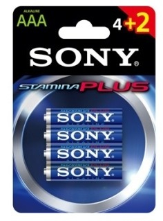 Sony Pilas Alkalinas AAA Pack 4+2