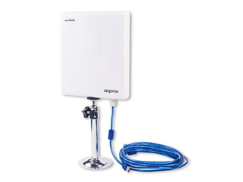 Approx Antena Exterior Wifi 150MB 26dBi 5m