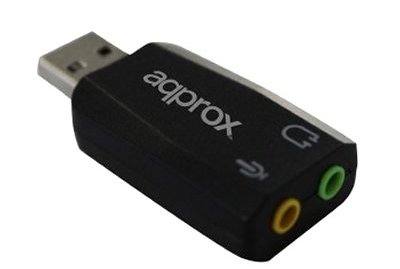 Approx Tarjeta de Sonido Externa USB 5.1