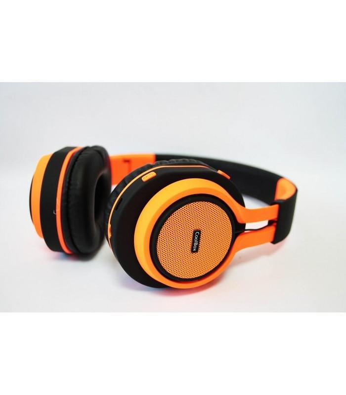 Coolbox Auriculares Bluetooth Naranja