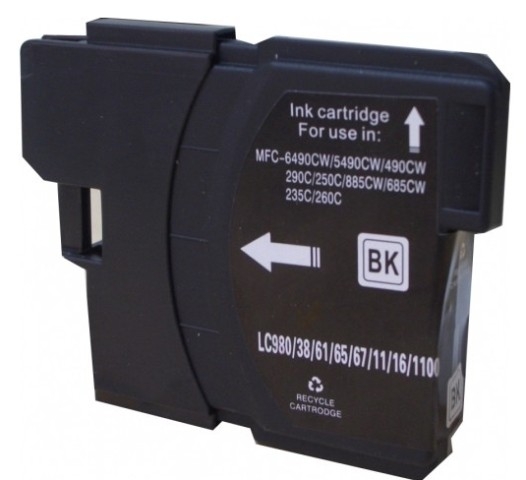 Brother LC980/1100BK Negro Compatible