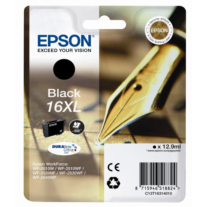 Epson Nº16 Negro XL Cartucho Original